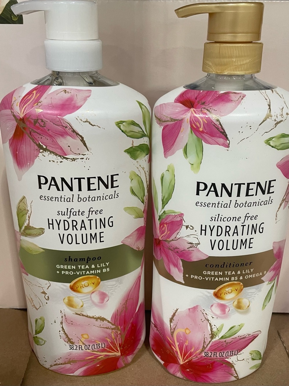 Pantene Hydrating Volume Conditioner - Pink Floral